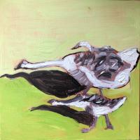 JILL FINSEN PAINTINGS Fauvist-Like Bold in Color & Quirky Works