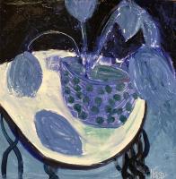 JILL FINSEN PAINTINGS Fauvist-Like Bold in Color & Quirky Works