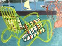 JILL FINSEN PAINTINGS Fauvist-Like Bold in Color & Quirky Works