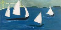 JILL FINSEN PAINTINGS Fauvist-Like Bold in Color & Quirky Works
