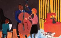 JILL FINSEN PAINTINGS Fauvist-Like Bold in Color & Quirky Works
