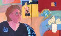 JILL FINSEN PAINTINGSFauvist-Like Bold in Color & Quirky Works