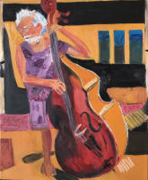 JILL FINSEN PAINTINGS Fauvist-Like Bold in Color & Quirky Works