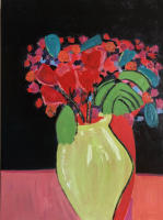 JILL FINSEN PAINTINGS Fauvist-Like Bold in Color & Quirky Works