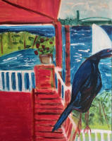 JILL FINSEN PAINTINGS Fauvist-Like Bold in Color & Quirky Works