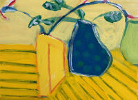 JILL FINSEN PAINTINGS Fauvist-Like Bold in Color & Quirky Works