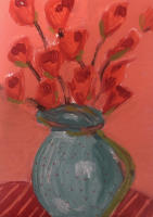 JILL FINSEN PAINTINGS Fauvist-Like Bold in Color & Quirky Works