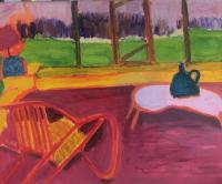 JILL FINSEN PAINTINGS Fauvist-Like Bold in Color & Quirky Works