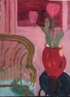 JILL FINSEN PAINTINGS Fauvist-Like Bold in Color & Quirky Works