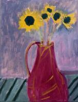JILL FINSEN PAINTINGS Fauvist-Like Bold in Color & Quirky Works