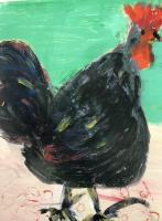 JILL FINSEN PAINTINGS Fauvist-Like Bold in Color & Quirky Works