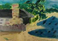 JILL FINSEN PAINTINGS Fauvist-Like Bold in Color & Quirky Works