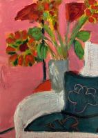 JILL FINSEN PAINTINGS Fauvist-Like Bold in Color & Quirky Works
