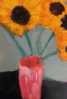 JILL FINSEN PAINTINGS Fauvist-Like Bold in Color & Quirky Works