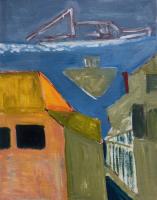 JILL FINSEN PAINTINGS Fauvist-Like Bold in Color & Quirky Works