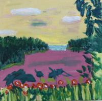 JILL FINSEN PAINTINGSFauvist-Like Bold in Color & Quirky Works