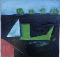 JILL FINSEN PAINTINGS Fauvist-Like Bold in Color & Quirky Works