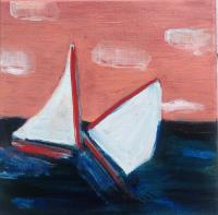 JILL FINSEN PAINTINGSFauvist-Like Bold in Color & Quirky Works