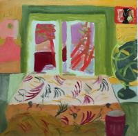 JILL FINSEN PAINTINGS Fauvist-Like Bold in Color & Quirky Works