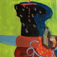 JILL FINSEN PAINTINGS Fauvist-Like Bold in Color & Quirky Works