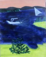 JILL FINSEN PAINTINGS Fauvist-Like Bold in Color & Quirky Works