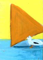 JILL FINSEN PAINTINGS Fauvist-Like Bold in Color & Quirky Works
