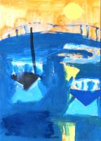 JILL FINSEN PAINTINGS Fauvist-Like Bold in Color & Quirky Works