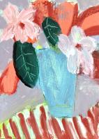 JILL FINSEN PAINTINGS Fauvist-Like Bold in Color & Quirky Works