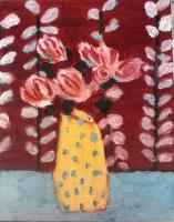 JILL FINSEN PAINTINGS Fauvist-Like Bold in Color & Quirky Works