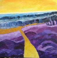 JILL FINSEN PAINTINGS Fauvist-Like Bold in Color & Quirky Works