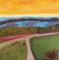 JILL FINSEN PAINTINGS Fauvist-Like Bold in Color & Quirky Works