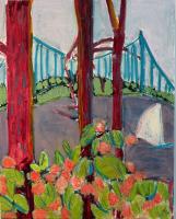 JILL FINSEN PAINTINGS Fauvist-Like Bold in Color & Quirky Works