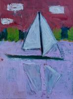 JILL FINSEN PAINTINGS Fauvist-Like Bold in Color & Quirky Works