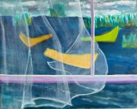 JILL FINSEN PAINTINGS Fauvist-Like Bold in Color & Quirky Works