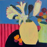 JILL FINSEN PAINTINGS Fauvist-Like Bold in Color & Quirky Works