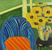 JILL FINSEN PAINTINGS Fauvist-Like Bold in Color & Quirky Works