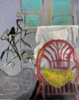 JILL FINSEN PAINTINGS Fauvist-Like Bold in Color & Quirky Works
