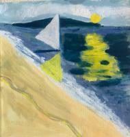 JILL FINSEN PAINTINGS Fauvist-Like Bold in Color & Quirky Works