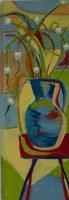 JILL FINSEN PAINTINGS Fauvist-Like Bold in Color & Quirky Works