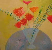 JILL FINSEN PAINTINGS Fauvist-Like Bold in Color & Quirky Works
