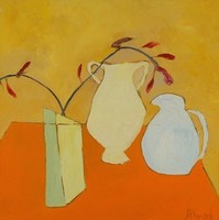 JILL FINSEN PAINTINGS Fauvist-Like Bold in Color & Quirky Works