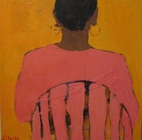 JILL FINSEN PAINTINGS Fauvist-Like Bold in Color & Quirky Works